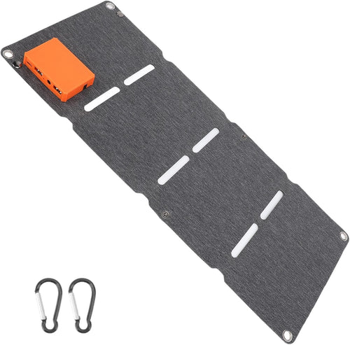 Solar Charging Bag,Solar Power Charging Bag Phone Charger - Camping Solar Charger, Charging Panel Power Bank, Folding Bag Monocrystalline Solar Panel Waterproof