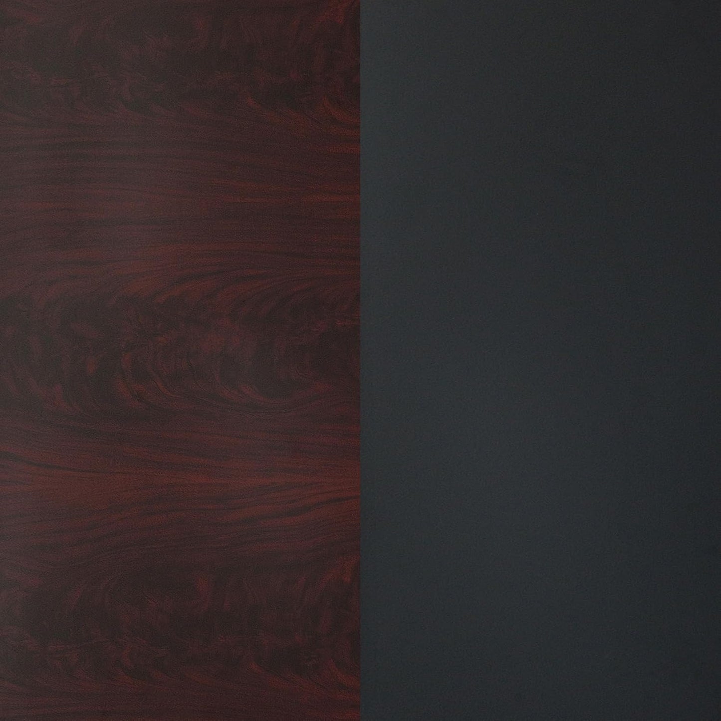Flash Furniture Glenbrook 24'' x 42'' Rectangular Table Top with Black or Mahogany Reversible Laminate Top