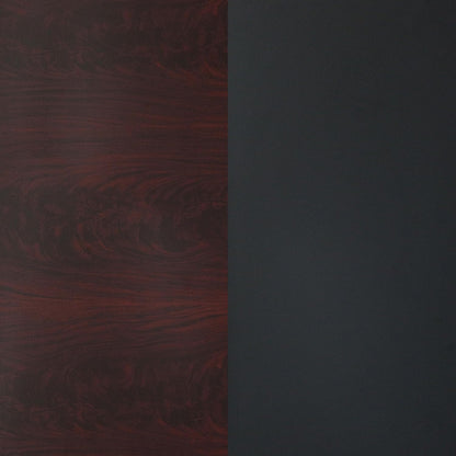 Flash Furniture Glenbrook 24'' x 42'' Rectangular Table Top with Black or Mahogany Reversible Laminate Top