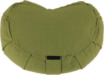 gernie Meditation Cushion, 41 x 24 x 12cm Buckwheat Hulls Filled Cotton Cloth, Multiple Sitting Options for Yoga, Meditation, Floor, Sofa, Window Seat