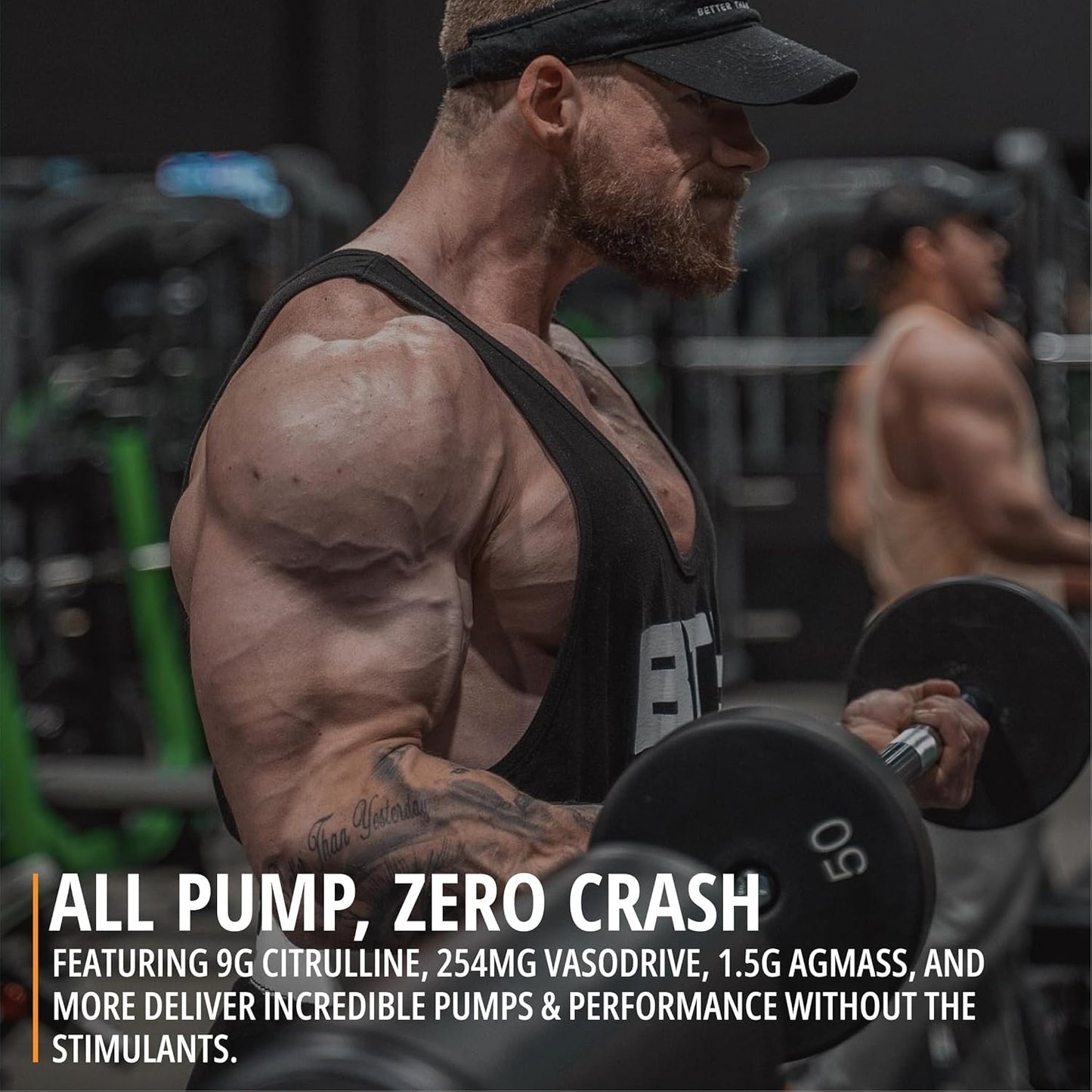 Batch 27 Stim Free Pre Workout for Men & Women - Intense Pumps & Performance - Caffeine Free Pre Workout - Nitric Oxide Supplement w/ 9g L Citrulline, 1.5g Agmatine, VasoDrive, Glycerol - 40 Servings (Orange Cream)