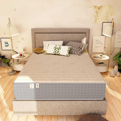 Baldiflex Emporio Luxury Spring and Memory Double Mattress 160 x 190 cm, 800 Springs and 7 cm Memory, Height 29 cm