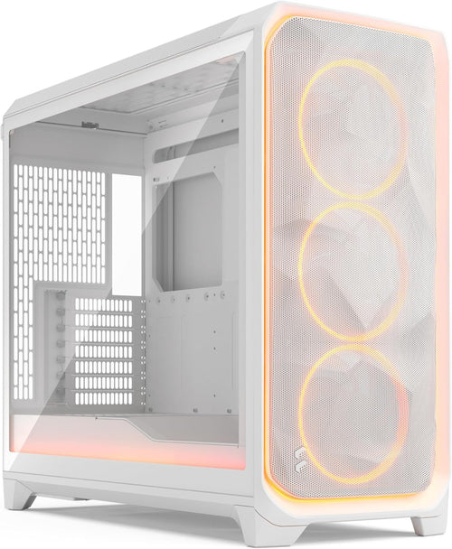 Fractal Design Meshify 3 XL Ambience Pro RGB White TG Clear Tint - Computer Case