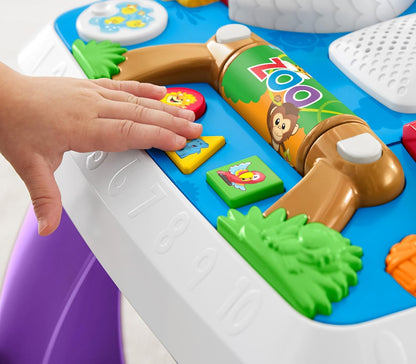 Fisher-Price Laugh & Learn Around the Town Learning Table, interactive play center with Smart Stages learning content for infants and toddlers ages 6 months & up