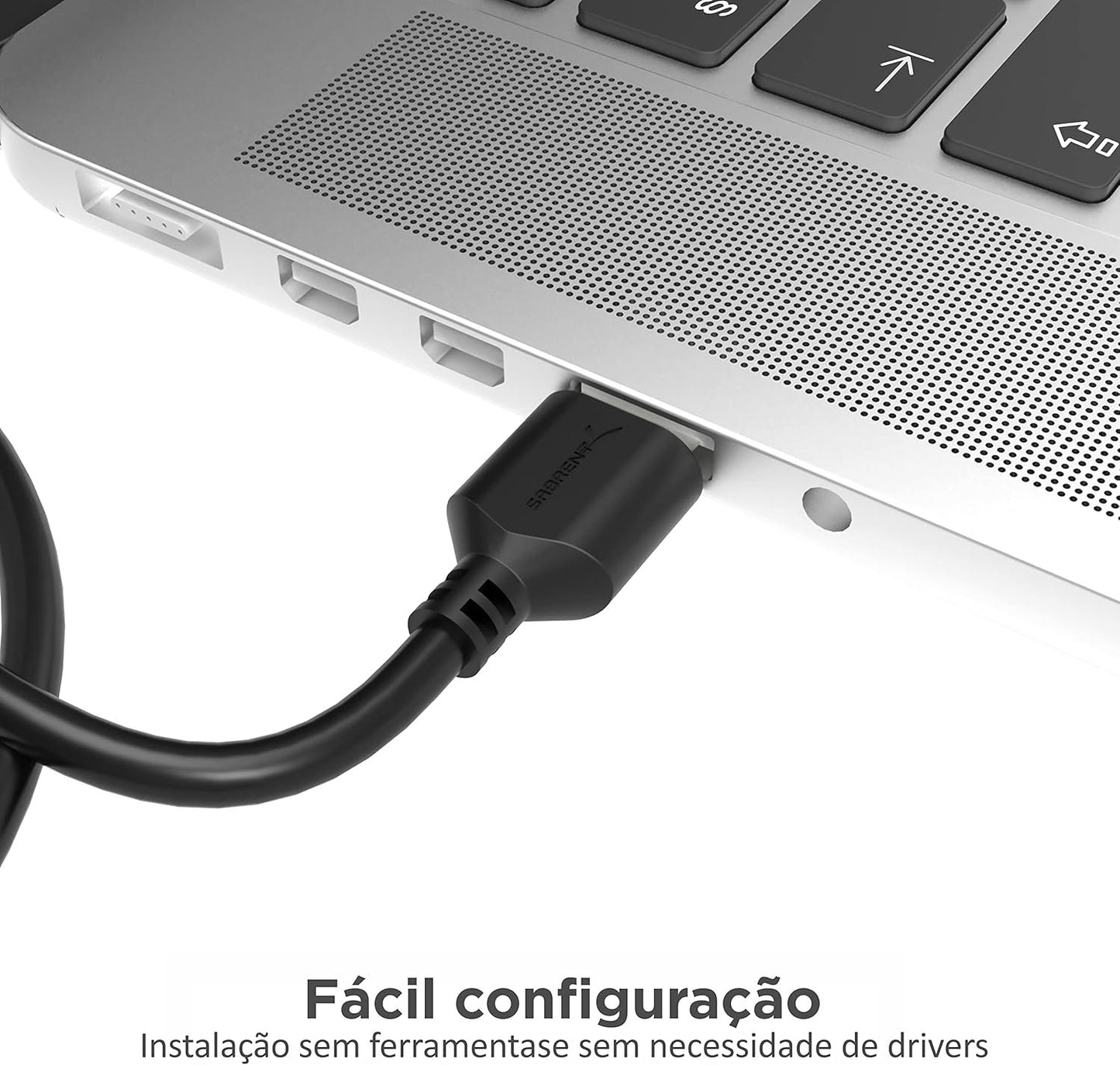 SABRENT SATA to USB Adapter Cable, USB 3.0 to 2.5 inch SATA III Adapter, HDD/SSD to USB, Hard Drive Adapter, UASP Supported, Compatible with MacBook, PC, Laptop - USB to SATA Adapter (EC-SSHD)