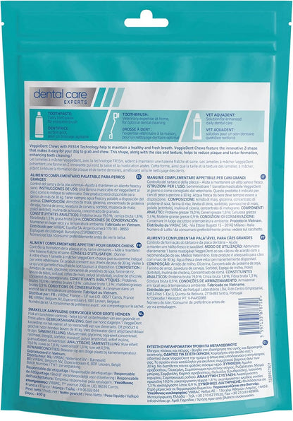 Virbac Veggiedent Fr3sh L 15 Stick