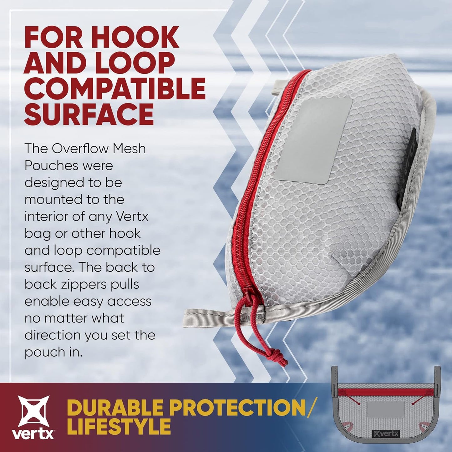 Vertx Overflow Mesh Pouches