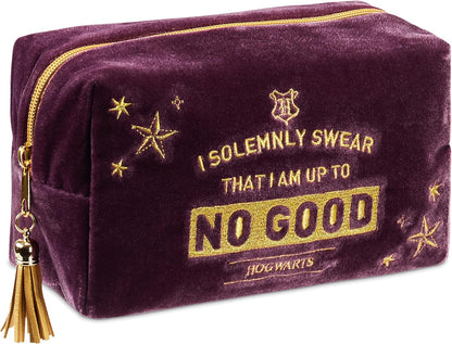 Harry Potter Gifts Make Up Bags for Women Toiletry Bag Hogwarts Travel Accessories, Purple