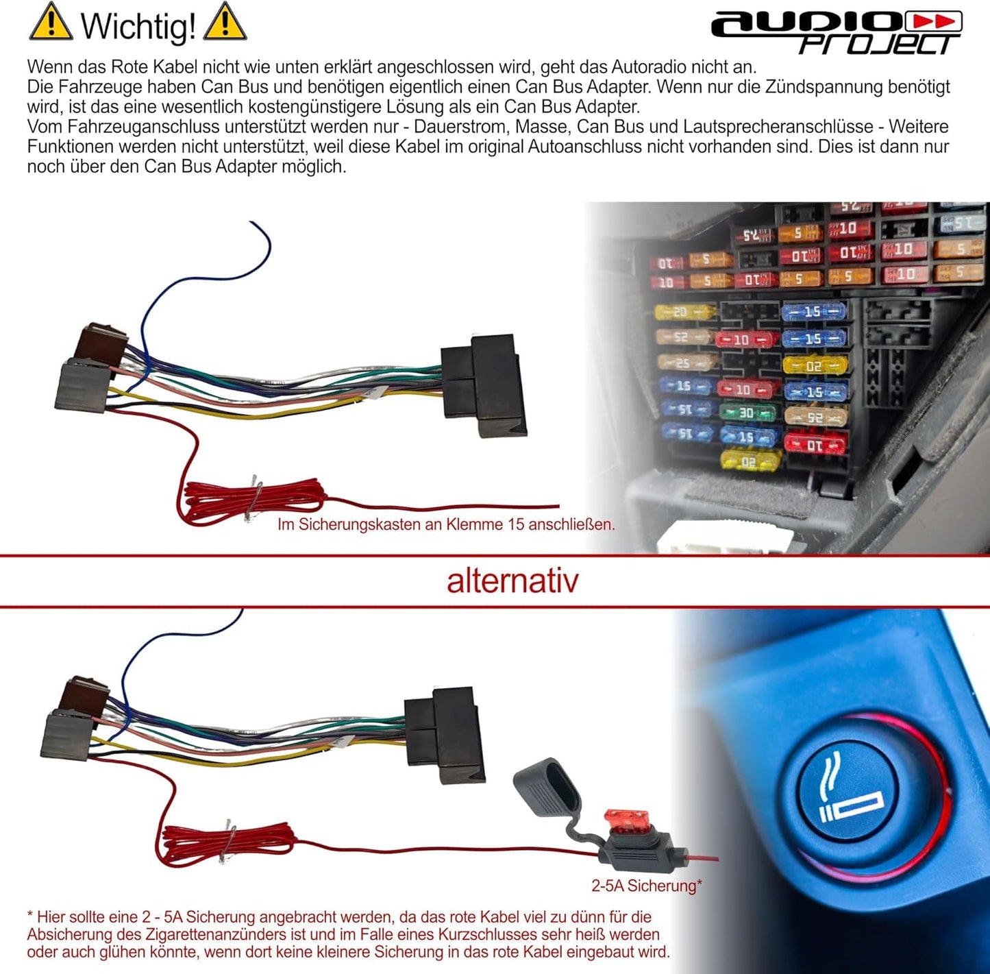 Audioproject A186 Car Radio Adaptor Quadlock ISO Compatible Citroen Berlingo Picasso C2 C3 C4 C5 C6 C8 Peugeot 207 307 308 407 507