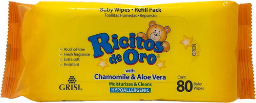U/S/H/Ricitos BBY Wipes Size 8.4z