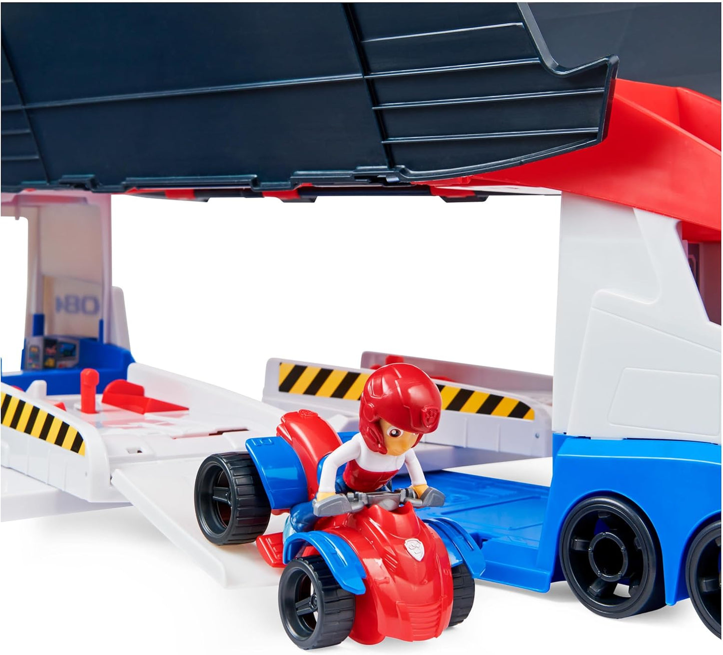 PAW Patrol, Transforming PAW Patroller with Dual Vehicle Launchers, Ryder Action Figure and ATV Toy Car, Kids Toys for Ages 3 and up