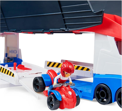 PAW Patrol, Transforming PAW Patroller with Dual Vehicle Launchers, Ryder Action Figure and ATV Toy Car, Kids Toys for Ages 3 and up