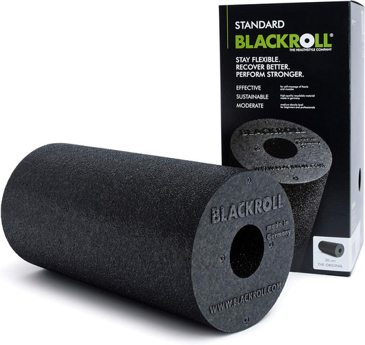 BLACKROLL® STANDARD Original Foam Roller for Self-Massage Back and Neck, Muscle Massage Roller for Functional Training, 30 cm