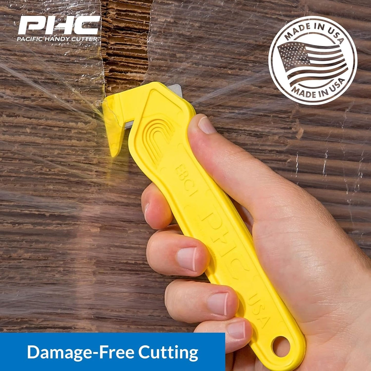 PHC Concealed Safety Cutter, Yellow