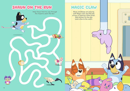 Penguin Bluey Time To Play A Sticker Activity Book - Paperback - 05 November 2019