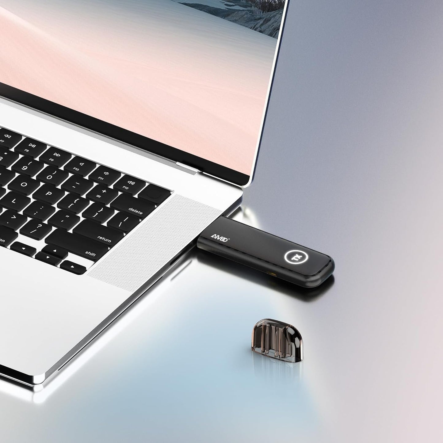 TIMBOOTECH Wireless HDMI Transmitter 4K - 5.8G Stable Streaming Video & Audio for Laptop, Camera, Cable Box, Netfix, One Click Switch, 1 RX Can Pair with 8TXs, Black