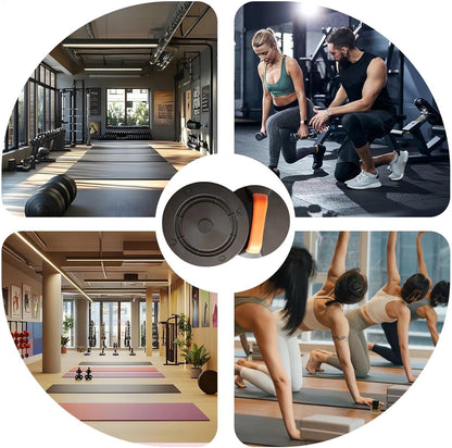 Strength Training Pushup Stands, 2x Exercise Roller Wheels with Rotating Handles, 20x8cm, Fitness Gear Upper Body Workouts, Push Up Helper for Men and Women