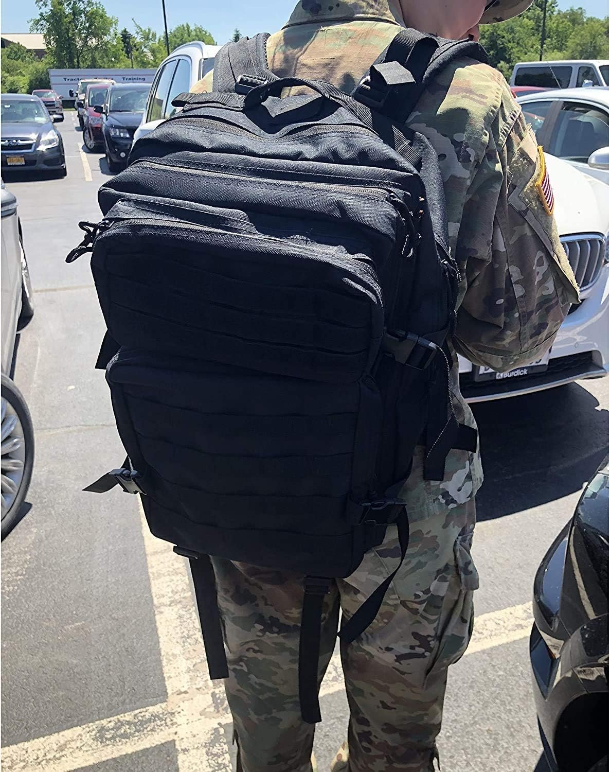 MEWAY 42L Military Tactical Backpack Large Army Rucksacks Bag Outdoors Hiking Daypack Hunting Backpacks