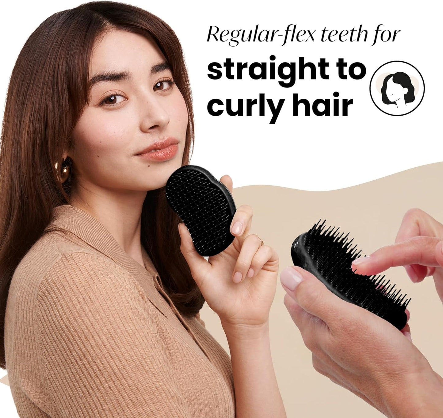 Tangle Teezer Hair Brush - Panther Black