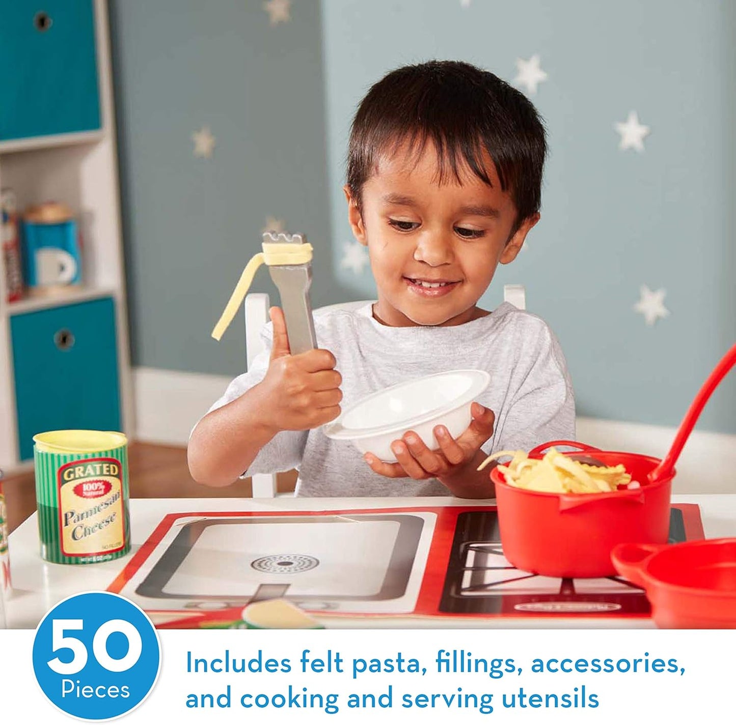 Melissa and Doug - Prepare & Serve Pasta Set