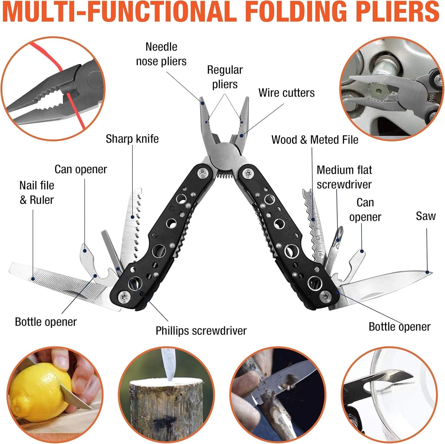 Survive Hero Survival Kit Military, for Teen Boys Gift Ideas, Stocking Stuffers for Teenage Boy, Mens Gift Set, EDC Tactical Gear Camping Gadgets for Men, Hiking, Hunting Accessories