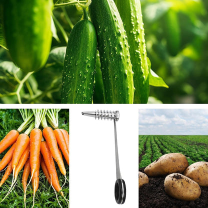 Vegetable Spiralizer - Spiral Vegetable Slicer Spiralizer,Stainless Steel Kitchen Tools for Snack Fruit Carrot Radish Zucchini Veggie