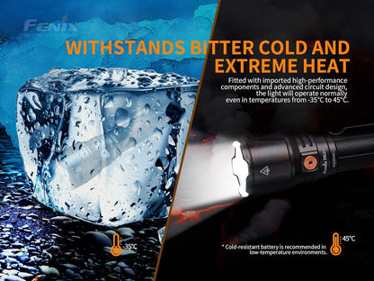 Fenix TK26R 1500 Lumen Multi Color Rechargeable Tactical Flashlight ** Canadian Edition