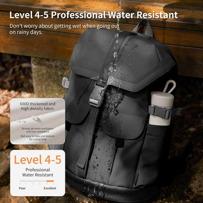 AJI Travel Laptop Backpack for Men Women: Large Backpack Fit 17 Inch Laptop - Carry on Backpack Hiking Backpack for Airplanes, Waterproof Backpack Laptop Case School Backpack