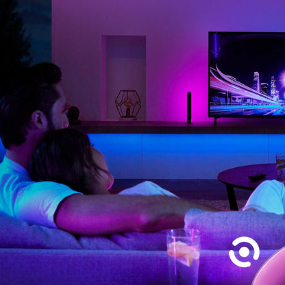 Philips Hue LightStrip Plus Dimmable LED Smart Light - One Metre Extension/Add on (Compatible with Bluetooth