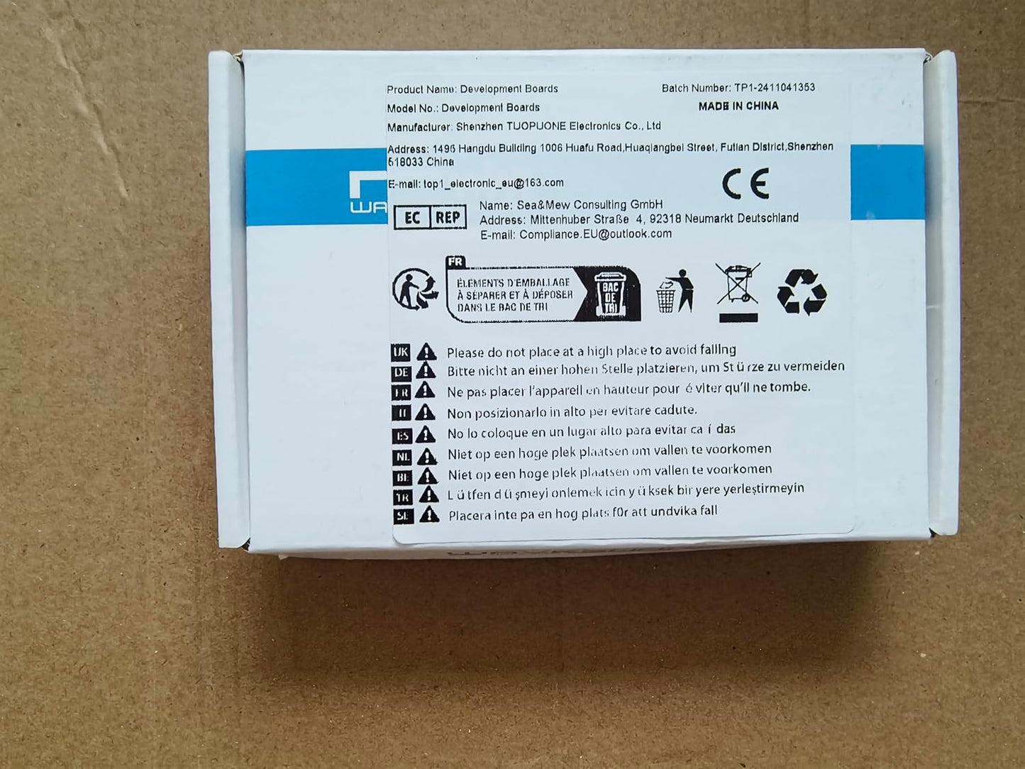 TUOPUONE Solar Power Manager (B) Supports 6V-24V Solar Panels Embedded 10000mAh Li-Po Battery Multi Protection Circuits