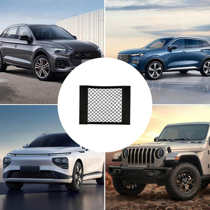 Trunk Net | Car Cargo Storage Net for Trunk - Small Car Storage Net, Elastic Seat Storage Mesh, Interior Accessories for SUV, Truck, Van, RV