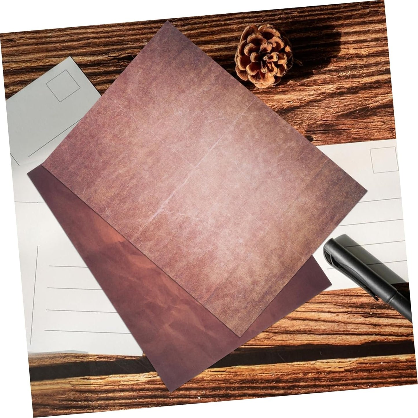Tofficu Antique Old Fashioned Papers Vintage Aesthetic Stationery Paper Thick Writing for Printing Letter Writing DIY Crafts