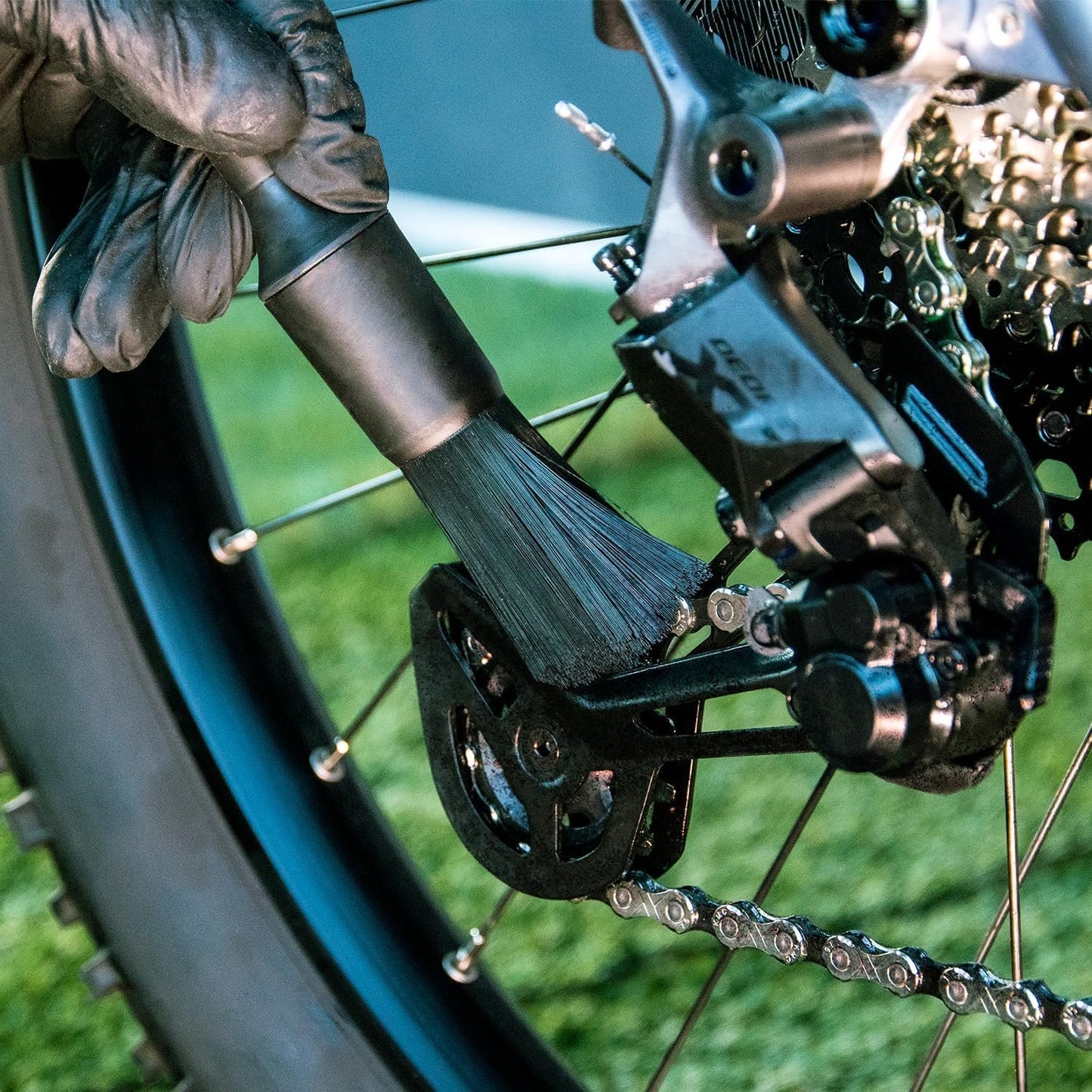 ERRECOM BKR 2110 1000 Miglia Detailing Brush for Bike and Chain Bike Cleaning