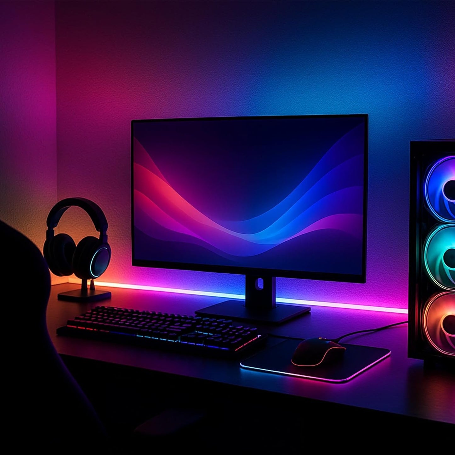 Mirabella Genio Wi-Fi Smart LED Strip 5M RGBW 4000K (Cool White) Low Voltage