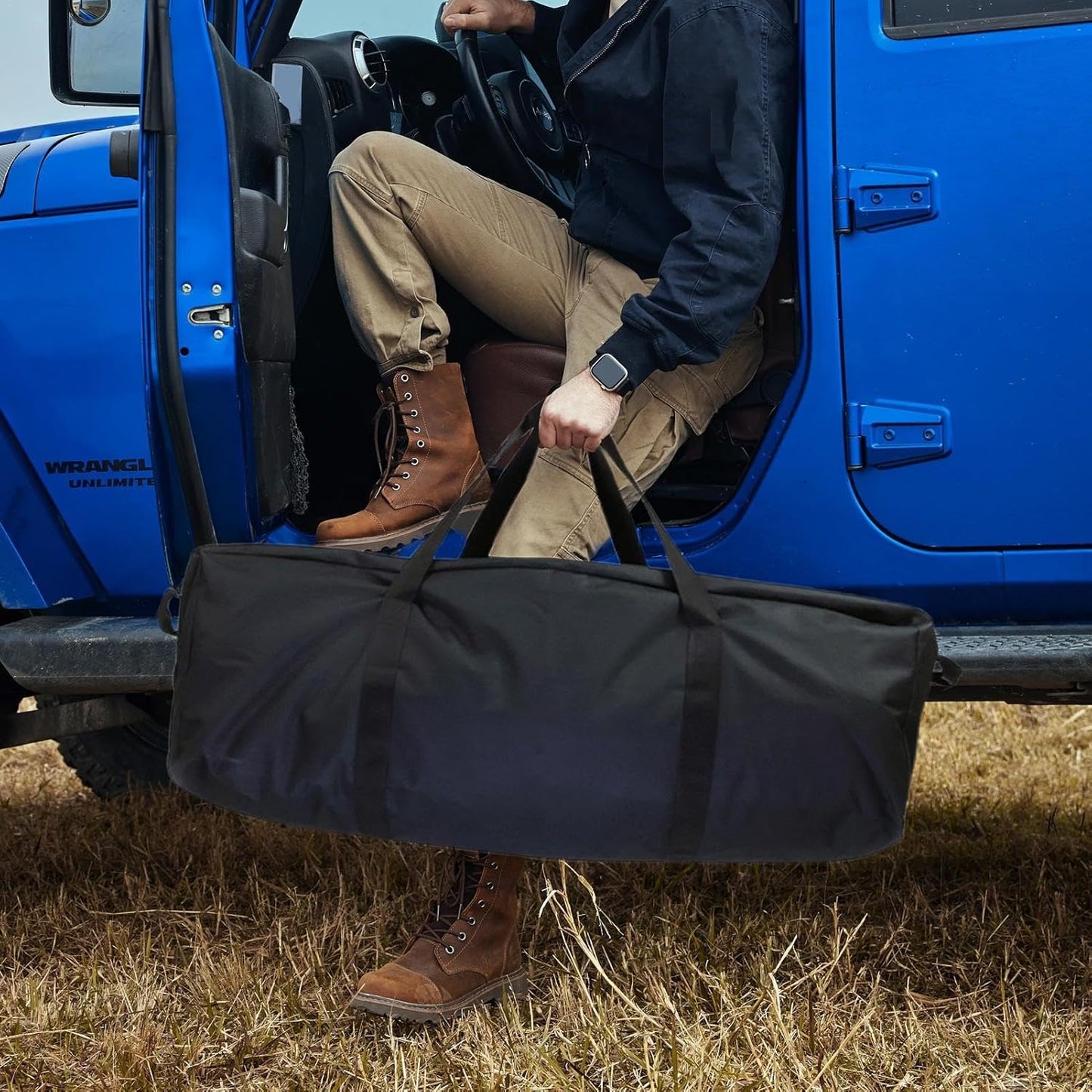 Heavy Duty Duffel Bag, Outdoor Gear Storage Bag, Camping Duffel Bag, Oxford Cloth Duffel, Picnic Storage Bag, Travel Storage Duffel, Storage Tool for Picnic, Hiking, Camping, Barbecue, Travel