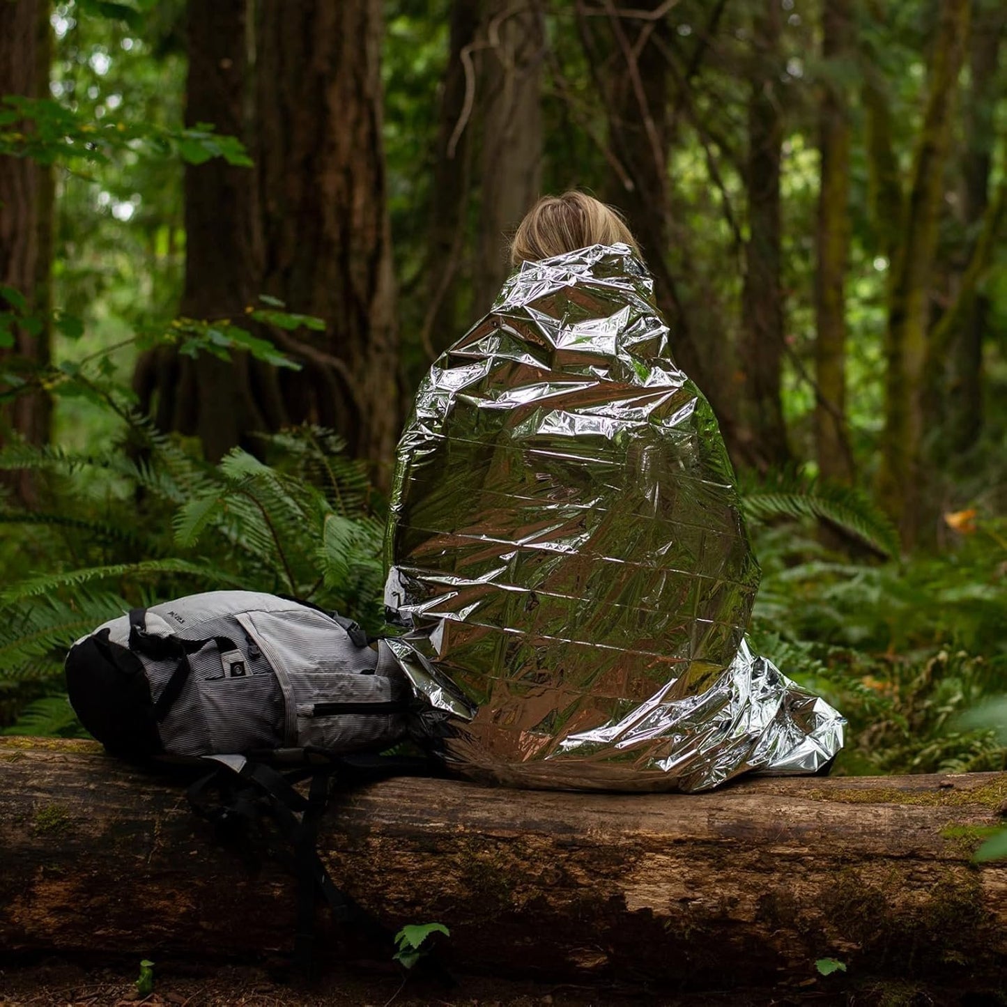 Mylar Emergency Survival Sleeping Blanket - 5 Pack