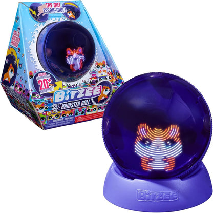 Bitzee, Hamster Ball Interactive Toy with Over 20 Hamsters Inside, Rolls and Reacts to Touch, Digital Pet Kids Toys for Girls and Boys Ages 5 and up.
