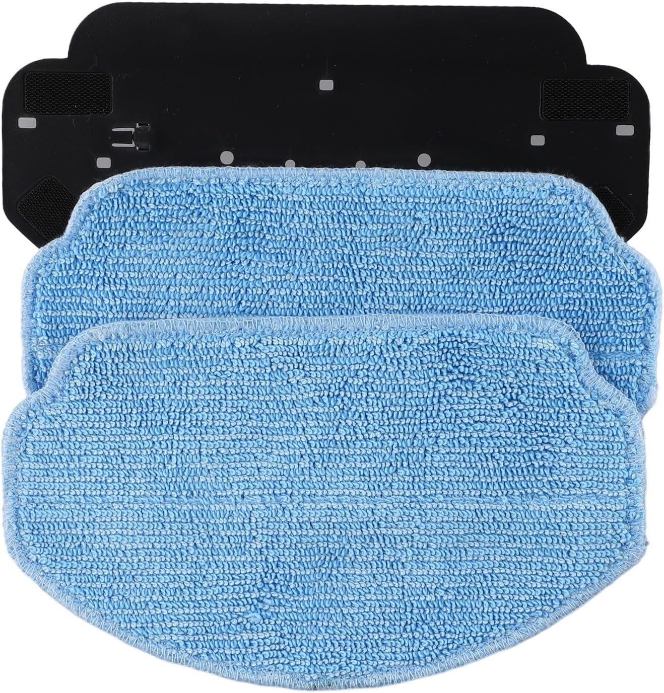 Staffa per robot aspirapolvere con cuscinetti di ricambio per MAMNV BR150 BR151 Cleaning Essentials (1 staffa per mocio + 2 stracci)