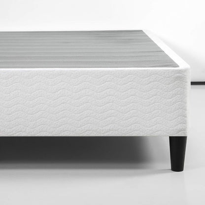 Zinus Double Bed Base Smart Ensemble Mattress Foundation - White