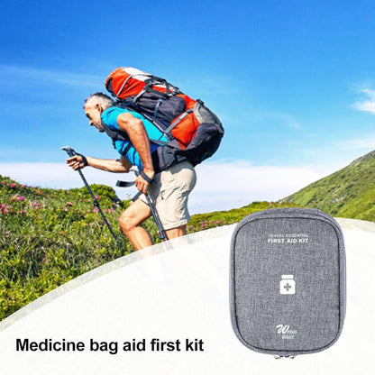 Borsa da viaggio per il primo soccorso, kit medico, portapillole, organizer compatto per escursioni all'aperto, sacchetto di emergenza impermeabile per stoccaggio medico, campeggio Health Safety