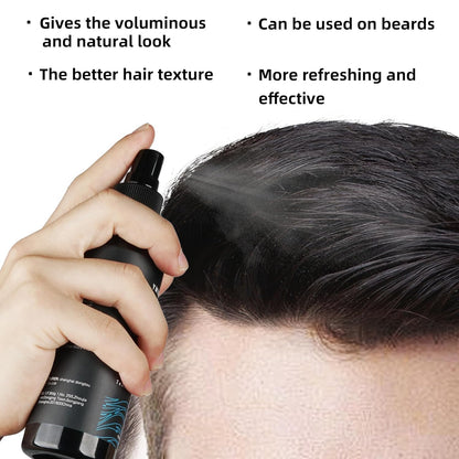 natural sea salt spray for men,Add volume,thickness,texture&hairstyle,Beach Waves,6.0 fl oz,