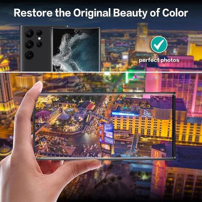 Galaxy S22 Ultra Privacy Screen Protector, QUESPLE 2 Pack Shatterproof Premium Tempered Glass Film for Samsung Galaxy S22 Ultra 5G Privacy Screen Protector[Does't Support Fingerprint Unlock]