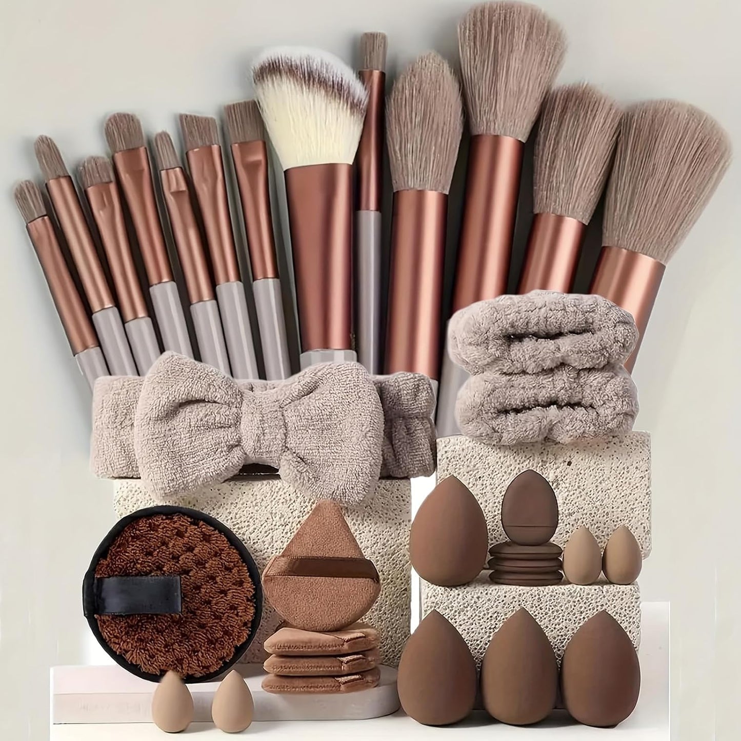 Makeup Tools, Multi-Functional Kit, Soft Professional Beauty Brushes, Complete Cosmetic Set, Women, Girls Traveled Accessories, Travel Accessories, for Application