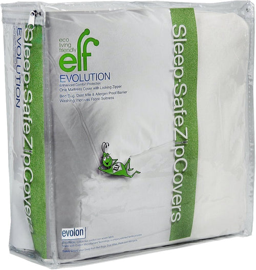 SLEEP SAFE BED BUG, DUST MITE, and ALLERGEN PROOF KING 9 Mattress ZipCover, Size: King 78 x 80 x 9deep ENCASEMENT - compare price by Eco Living Friendly (ELFbrands)