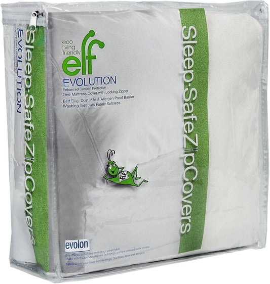 SLEEP SAFE BED BUG, DUST MITE, and ALLERGEN PROOF KING 9 Mattress ZipCover, Size: King 78 x 80 x 9deep ENCASEMENT - compare price by Eco Living Friendly (ELFbrands)