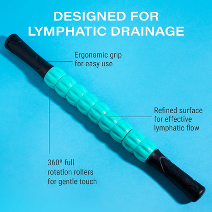 Liposuction Massager Roller for Lymphatic Massage and Drainage I Post Surgery Recovery After 360 Lipo, Tummy Tuck, BBL I Works with lipofoam, Foam Pads, Compression Garment, Pillow, Faja by Bruizex