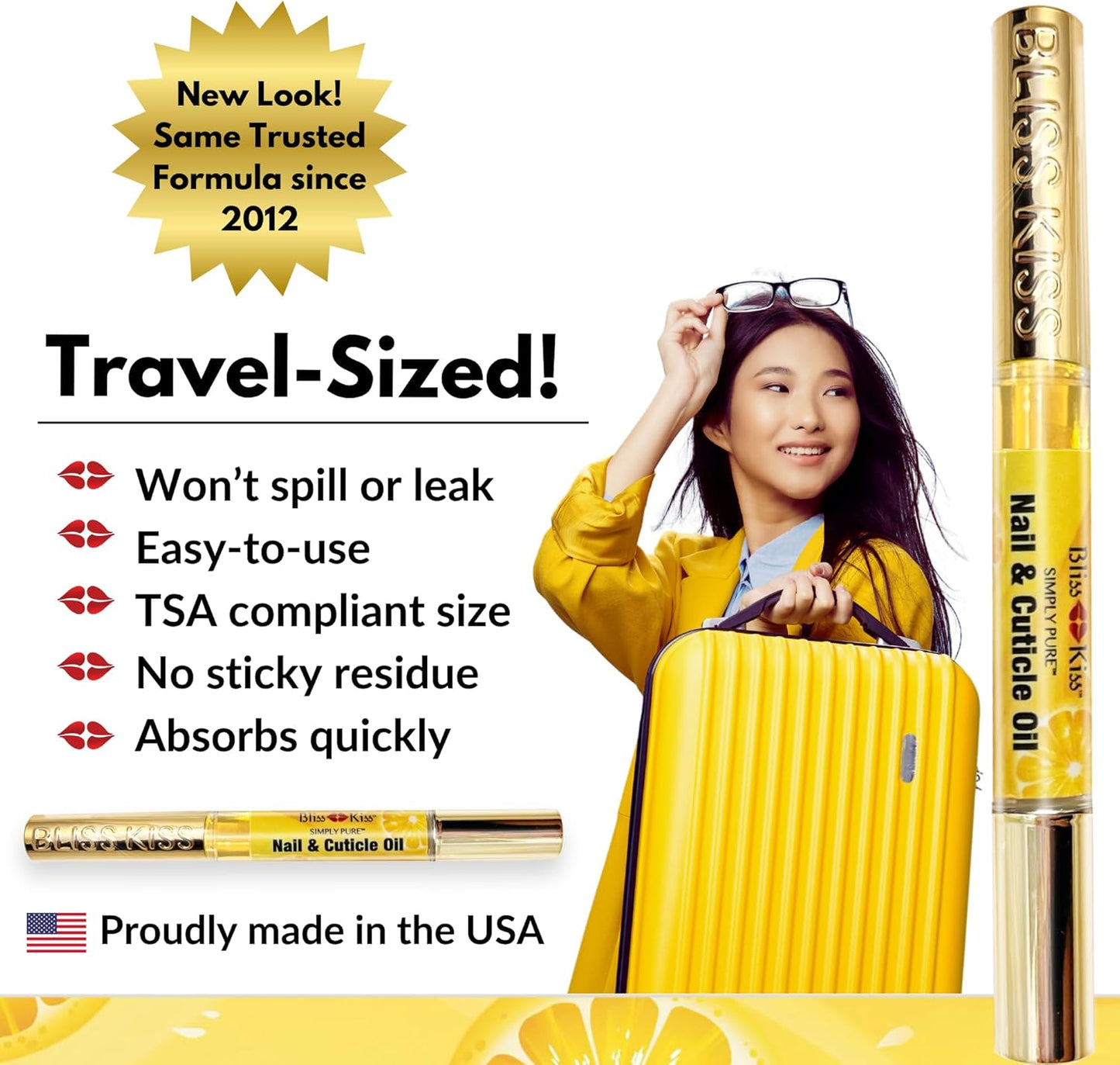 Bliss Kiss Pure Cuticle & Nail Oil Pen - Crisp by Bliss Kiss