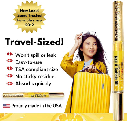 Bliss Kiss Pure Cuticle & Nail Oil Pen - Crisp by Bliss Kiss