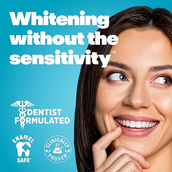 Lumineux Teeth Whitening Strips 9 Treatments – Peroxide Free - Enamel Safe for Whiter Teeth - Whitening Without The Sensitivity - Dentist Formulated - Sensitivity Free