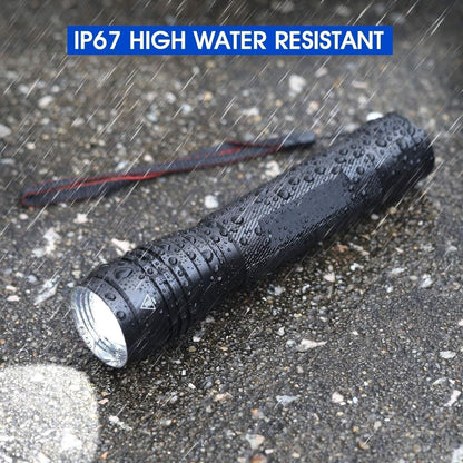 AHAORIGIN Powerful LED Torch Flashlight S2000, High-Powered 2000 High Lumens Torch with 3 Modes, Zoomable, Water Resistant Flashlight for Home, Camping, Emergency, Hiking, Outdoor